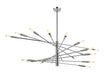 Chandelier Z-Lite 737-20CH Chrome Ascension 20 Light Chandelier Z-Lite