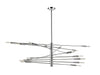 Chandelier Z-Lite 737-20CH Chrome Ascension 20 Light Chandelier Z-Lite
