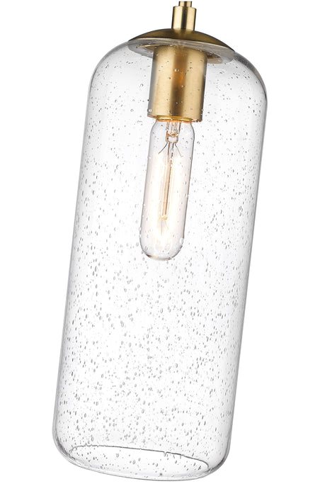 Pendant Z-Lite 738P17-HBR Heritage Brass Monty 1 Light Pendant Z-Lite