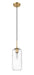 Pendant Z-Lite 738P17-HBR Heritage Brass Monty 1 Light Pendant Z-Lite