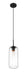 Pendant Z-Lite 738P17-MB Matte Black Monty 1 Light Pendant Z-Lite