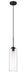 Pendant Z-Lite 738P22-MB Matte Black Monty 1 Light Pendant Z-Lite
