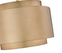 Chandelier Z-Lite 739P32-RB Rubbed Brass Harlech 4 Light Chandelier Z-Lite