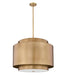 Chandelier Z-Lite 739P32-RB Rubbed Brass Harlech 4 Light Chandelier Z-Lite