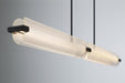 Eurofase 50056-026 Neoness 67" Matte Black LED Chandelier