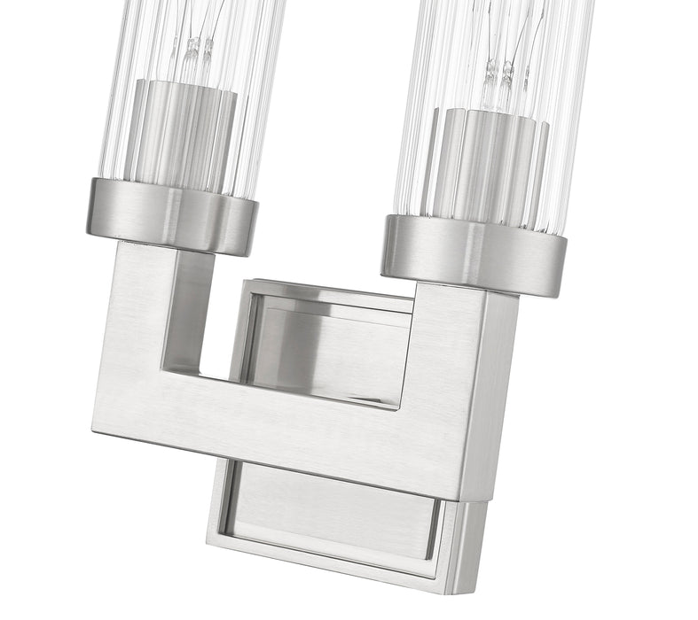 Wall Sconce Z-Lite 740-2S-BN Brushed Nickel Beau 2 Light Wall Sconce Z-Lite