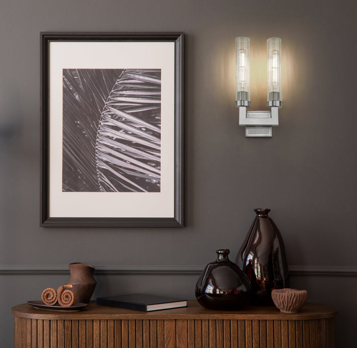 Wall Sconce Z-Lite 740-2S-BN Brushed Nickel Beau 2 Light Wall Sconce Z-Lite