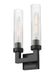 Wall Sconce Z-Lite 740-2S-MB Matte Black Beau 2 Light Wall Sconce Z-Lite