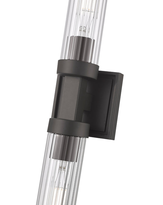 Wall Sconce Z-Lite 740-2W-BRZ Bronze Beau 2 Light Wall Sconce Z-Lite