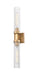 Wall Sconce Z-Lite 740-2W-RB Rubbed Brass Beau 2 Light Wall Sconce Z-Lite