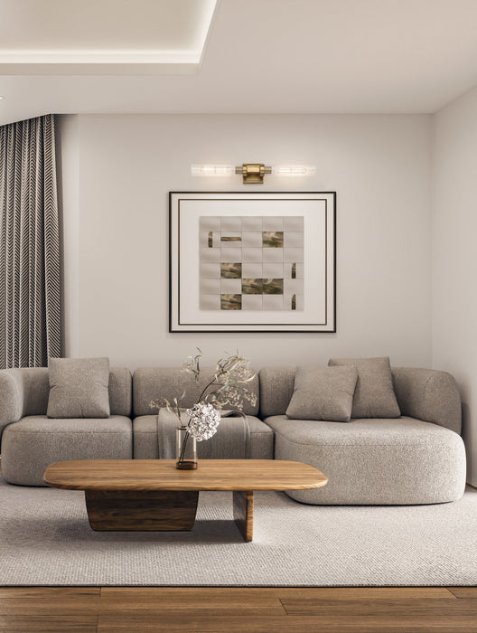 Wall Sconce Z-Lite 740-2W-RB Rubbed Brass Beau 2 Light Wall Sconce Z-Lite