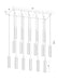 Linear Chandelier Z-Lite 740P-17L-MB Matte Black Beau 17 Light Linear Chandelier Z-Lite