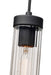 Pendant Z-Lite 740P-ROD-MB Matte Black Beau 1 Light Pendant Z-Lite