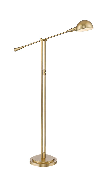 Floor Lamp Z-Lite 741FL-HBR Heritage Brass Grammercy Park 1 Light Floor Lamp Z-Lite