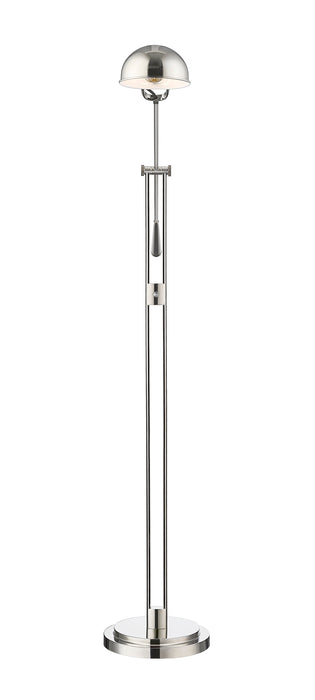 Floor Lamp Z-Lite 741FL-PN Polished Nickel Grammercy Park 1 Light Floor Lamp Z-Lite