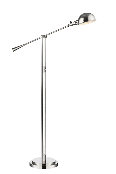 Floor Lamp Z-Lite 741FL-PN Polished Nickel Grammercy Park 1 Light Floor Lamp Z-Lite