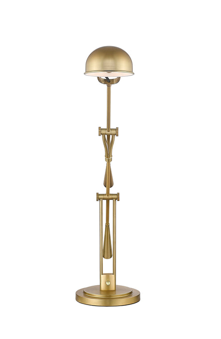 Table Lamp Z-Lite 741TL-HBR Heritage Brass Grammercy Park 1 Light Table Lamp Z-Lite
