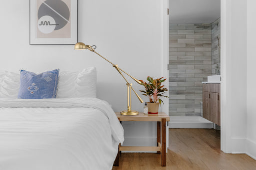 Table Lamp Z-Lite 741TL-HBR Heritage Brass Grammercy Park 1 Light Table Lamp Z-Lite