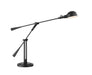 Table Lamp Z-Lite 741TL-MB Matte Black Grammercy Park 1 Light Table Lamp Z-Lite
