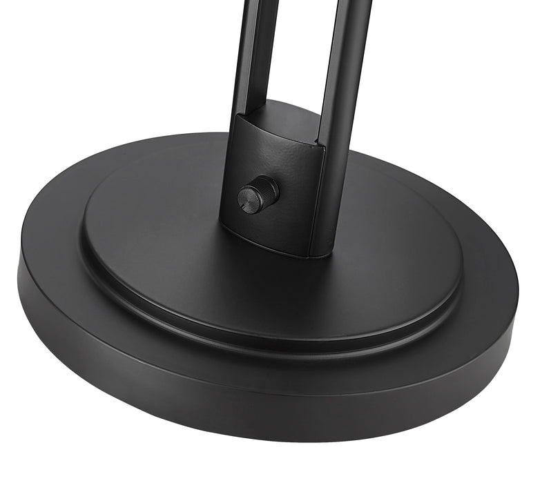 Table Lamp Z-Lite 741TL-MB Matte Black Grammercy Park 1 Light Table Lamp Z-Lite