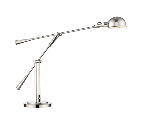 Table Lamp Z-Lite 741TL-PN Polished Nickel Grammercy Park 1 Light Table Lamp Z-Lite