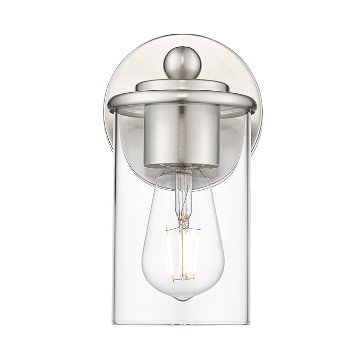 Wall Sconce Z-Lite 742-1S-BN Brushed Nickel Thayer 1 Light Wall Sconce Z-Lite