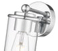 Wall Sconce Z-Lite 742-1S-CH Chrome Thayer 1 Light Wall Sconce Z-Lite