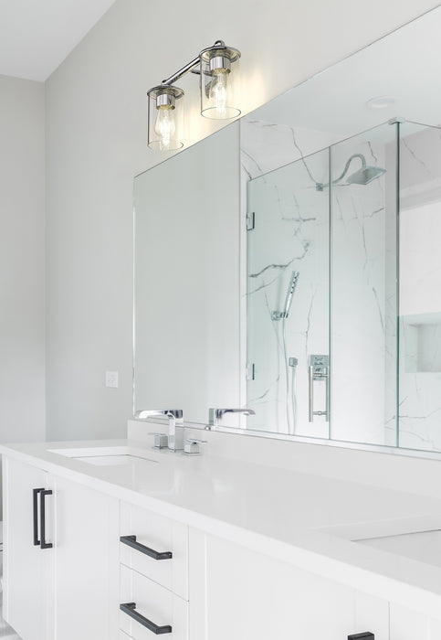 Vanity Z-Lite 742-2V-CH Chrome Thayer 2 Light Vanity Z-Lite