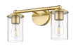 Vanity Z-Lite 742-2V-LG Luxe Gold Thayer 2 Light Vanity Z-Lite