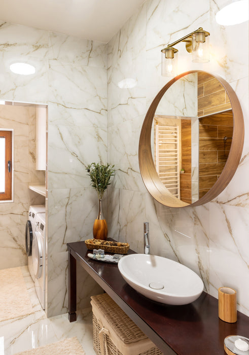 Vanity Z-Lite 742-2V-LG Luxe Gold Thayer 2 Light Vanity Z-Lite