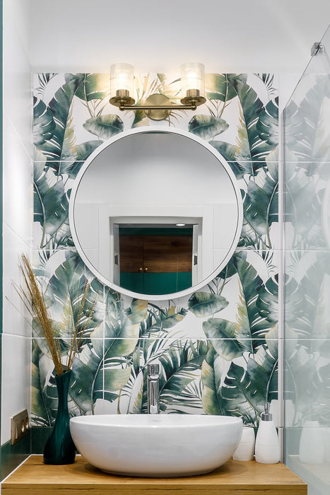 Vanity Z-Lite 742-2V-LG Luxe Gold Thayer 2 Light Vanity Z-Lite