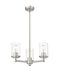 Chandelier Z-Lite 742-3BN Brushed Nickel Thayer 3 Light Chandelier Z-Lite