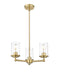 Chandelier Z-Lite 742-3LG Luxe Gold Thayer 3 Light Chandelier Z-Lite