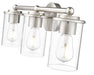 Vanity Z-Lite 742-3V-BN Brushed Nickel Thayer 3 Light Vanity Z-Lite