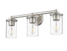 Vanity Z-Lite 742-3V-BN Brushed Nickel Thayer 3 Light Vanity Z-Lite