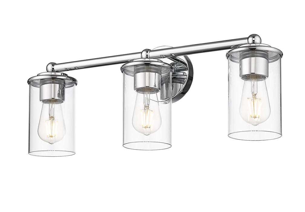 Vanity Z-Lite 742-3V-CH Chrome Thayer 3 Light Vanity Z-Lite
