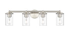 Vanity Z-Lite 742-4V-BN Brushed Nickel Thayer 4 Light Vanity Z-Lite