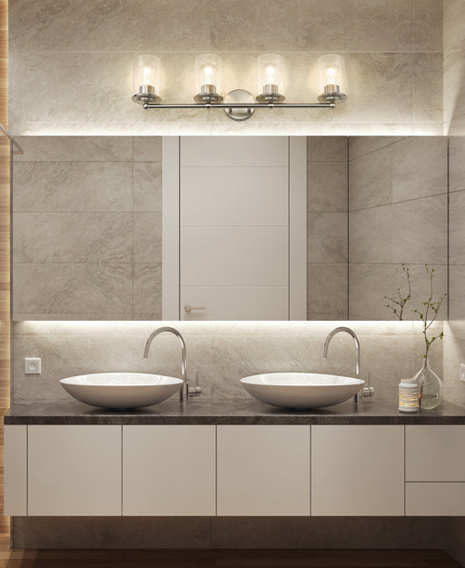 Vanity Z-Lite 742-4V-BN Brushed Nickel Thayer 4 Light Vanity Z-Lite