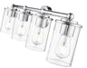 Vanity Z-Lite 742-4V-CH Chrome Thayer 4 Light Vanity Z-Lite