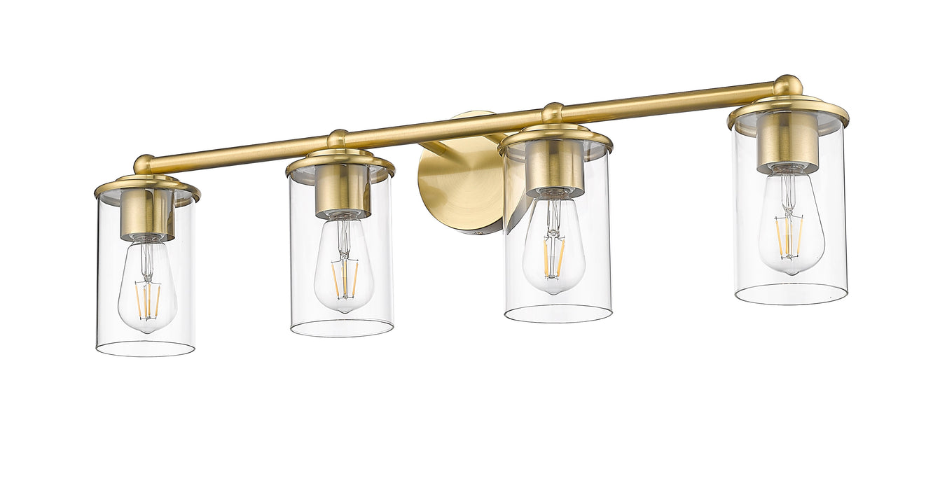 Vanity Z-Lite 742-4V-LG Luxe Gold Thayer 4 Light Vanity Z-Lite