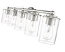 Vanity Z-Lite 742-5V-BN Brushed Nickel Thayer 5 Light Vanity Z-Lite
