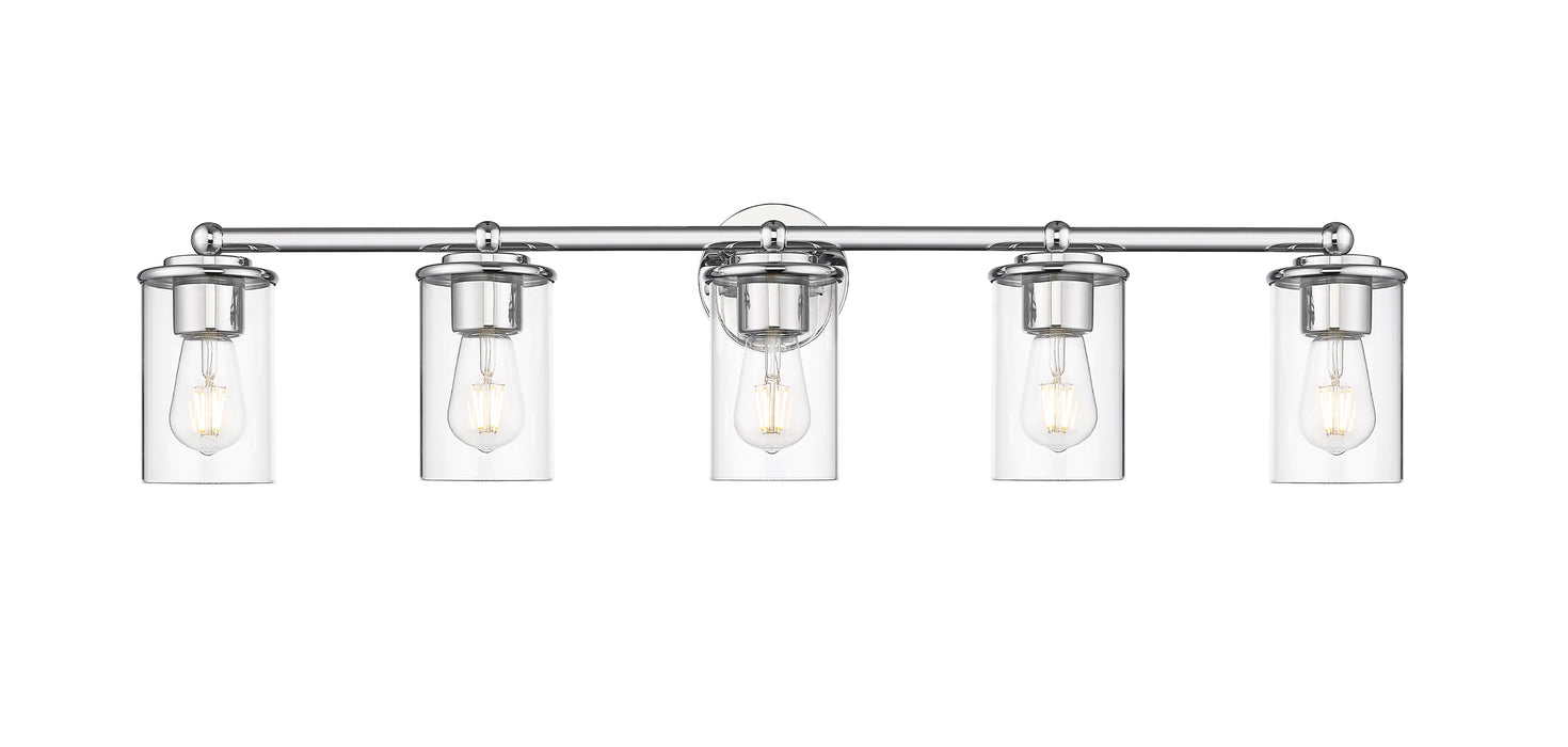 Vanity Z-Lite 742-5V-CH Chrome Thayer 5 Light Vanity Z-Lite