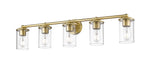 Vanity Z-Lite 742-5V-LG Luxe Gold Thayer 5 Light Vanity Z-Lite