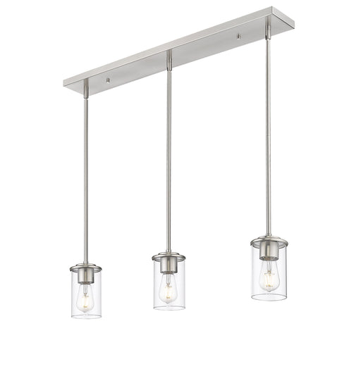 Pendant Z-Lite 742MP-3BN Brushed Nickel Thayer 3 Light Pendant Z-Lite