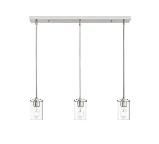 Pendant Z-Lite 742MP-3BN Brushed Nickel Thayer 3 Light Pendant Z-Lite