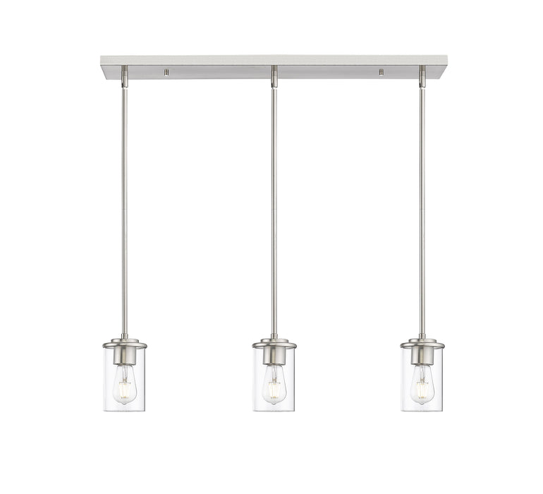 Pendant Z-Lite 742MP-3BN Brushed Nickel Thayer 3 Light Pendant Z-Lite