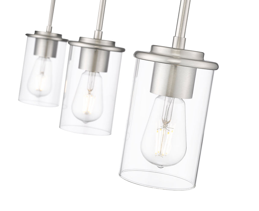 Pendant Z-Lite 742MP-3BN Brushed Nickel Thayer 3 Light Pendant Z-Lite
