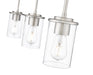 Pendant Z-Lite 742MP-3BN Brushed Nickel Thayer 3 Light Pendant Z-Lite