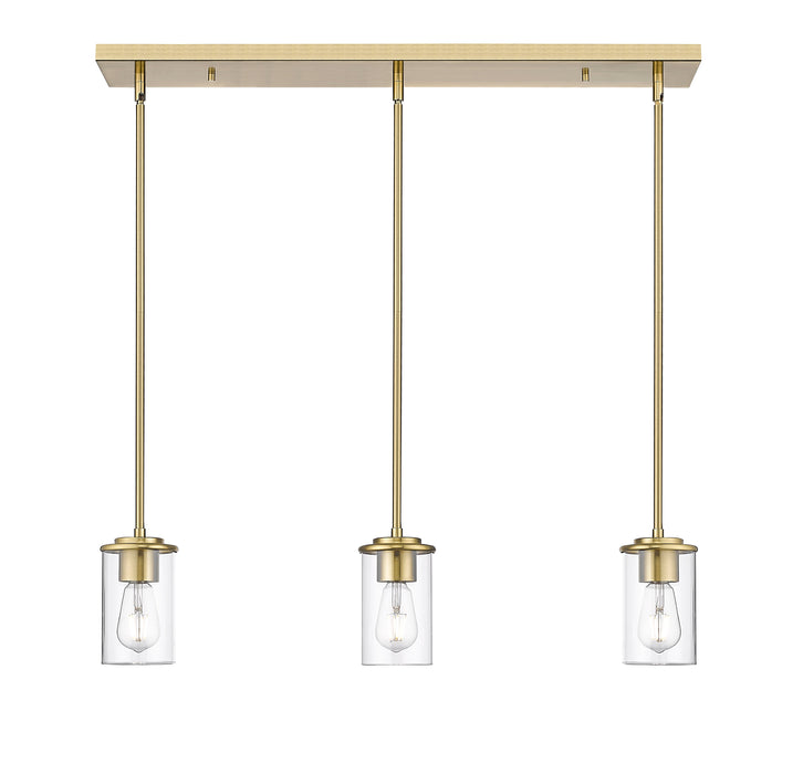 Pendant Z-Lite 742MP-3LG Luxe Gold Thayer 3 Light Pendant Z-Lite