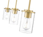 Pendant Z-Lite 742MP-3LG Luxe Gold Thayer 3 Light Pendant Z-Lite